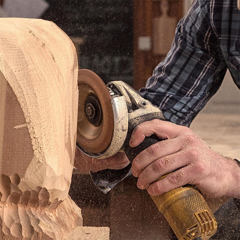 Woodworking Angle Grinder Molding Wheel
