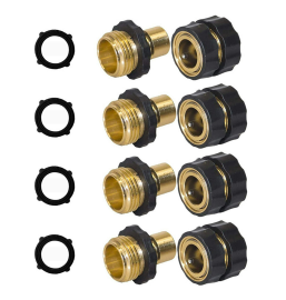 3/4 Inch Garden Hose Quick Connector