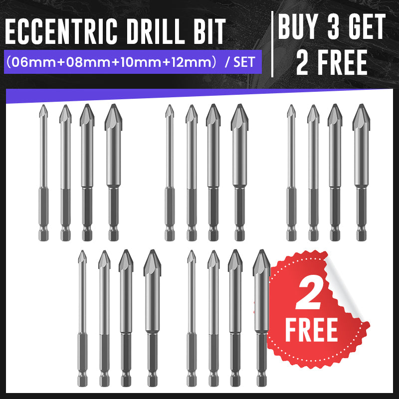 Eccentric Drill Bit | Drill Tile, Brick and Concrete Without Cracking