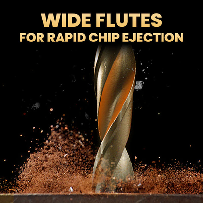 Upgraded Eccentric Four-Flute Drill Bit for Ceramic, Glass, Marble, and Metal