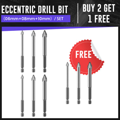 Eccentric Drill Bit | Drill Tile, Brick and Concrete Without Cracking