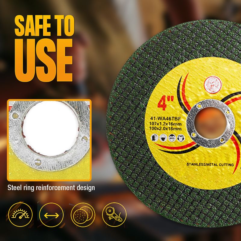 Fast metal cutting disc