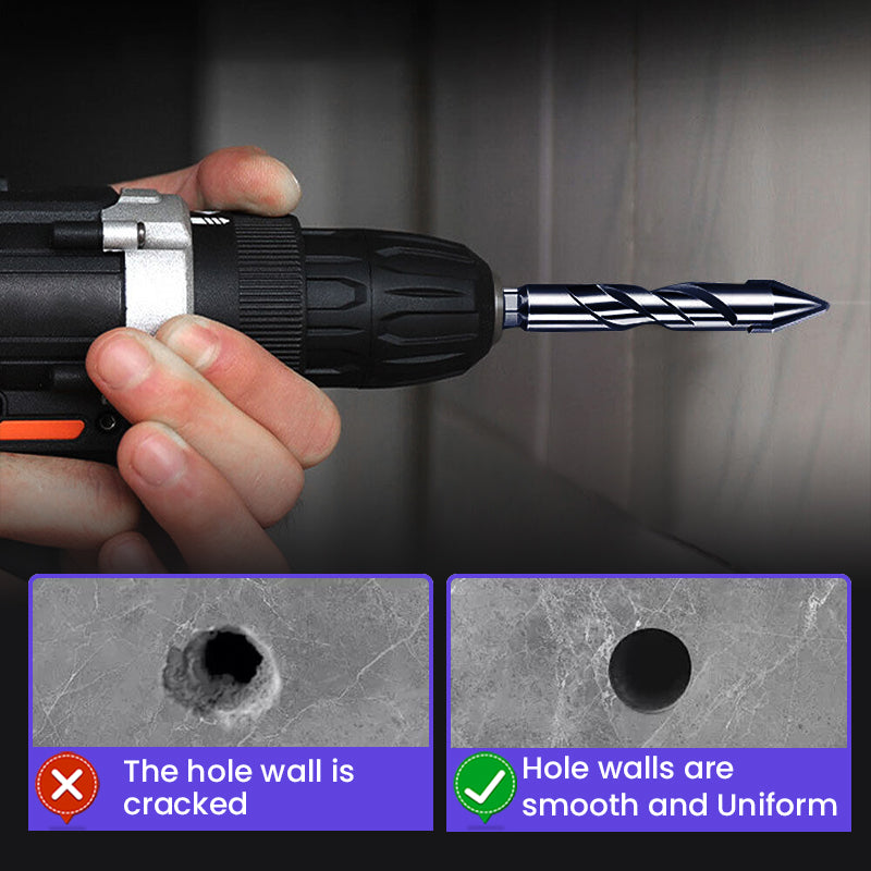 Eccentric Drill Bit | Drill Tile, Brick and Concrete Without Cracking