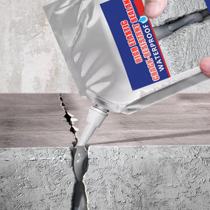 Concrete cracks water-resistant quick-dry repair sealer
