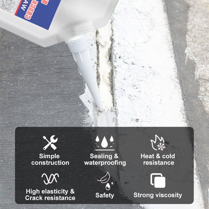 Concrete cracks water-resistant quick-dry repair sealer