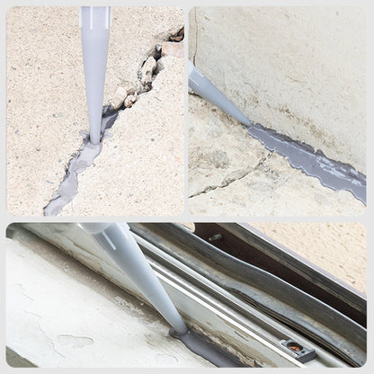Concrete cracks water-resistant quick-dry repair sealer