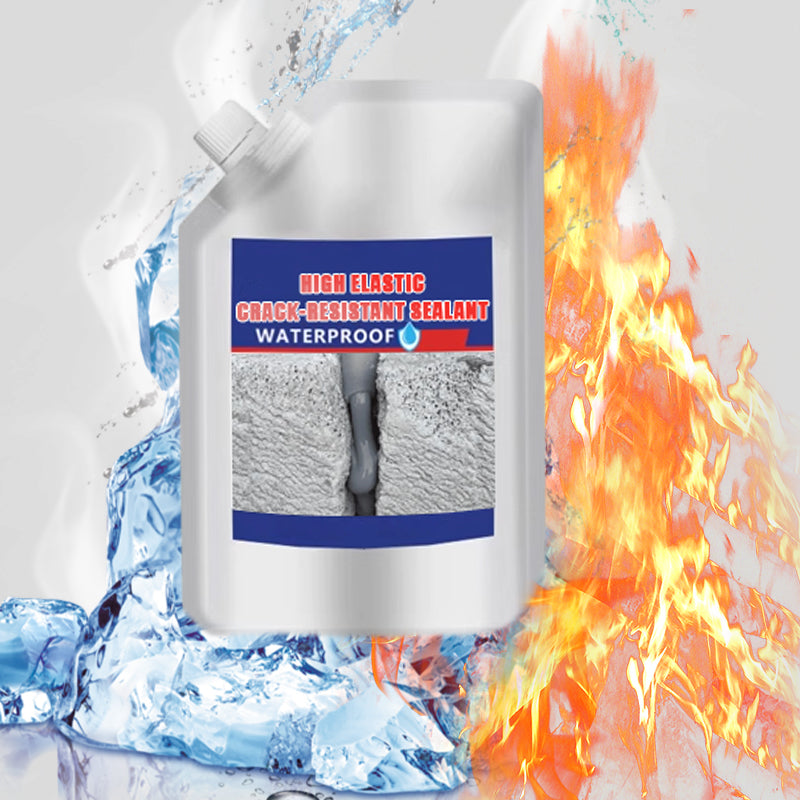 Concrete cracks water-resistant quick-dry repair sealer
