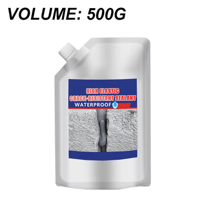 Concrete cracks water-resistant quick-dry repair sealer