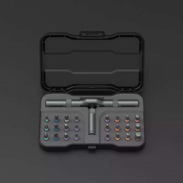 24-in-1 screwdriver set Magnetic, compact, and portable, ideal for repairs and DIY projects
