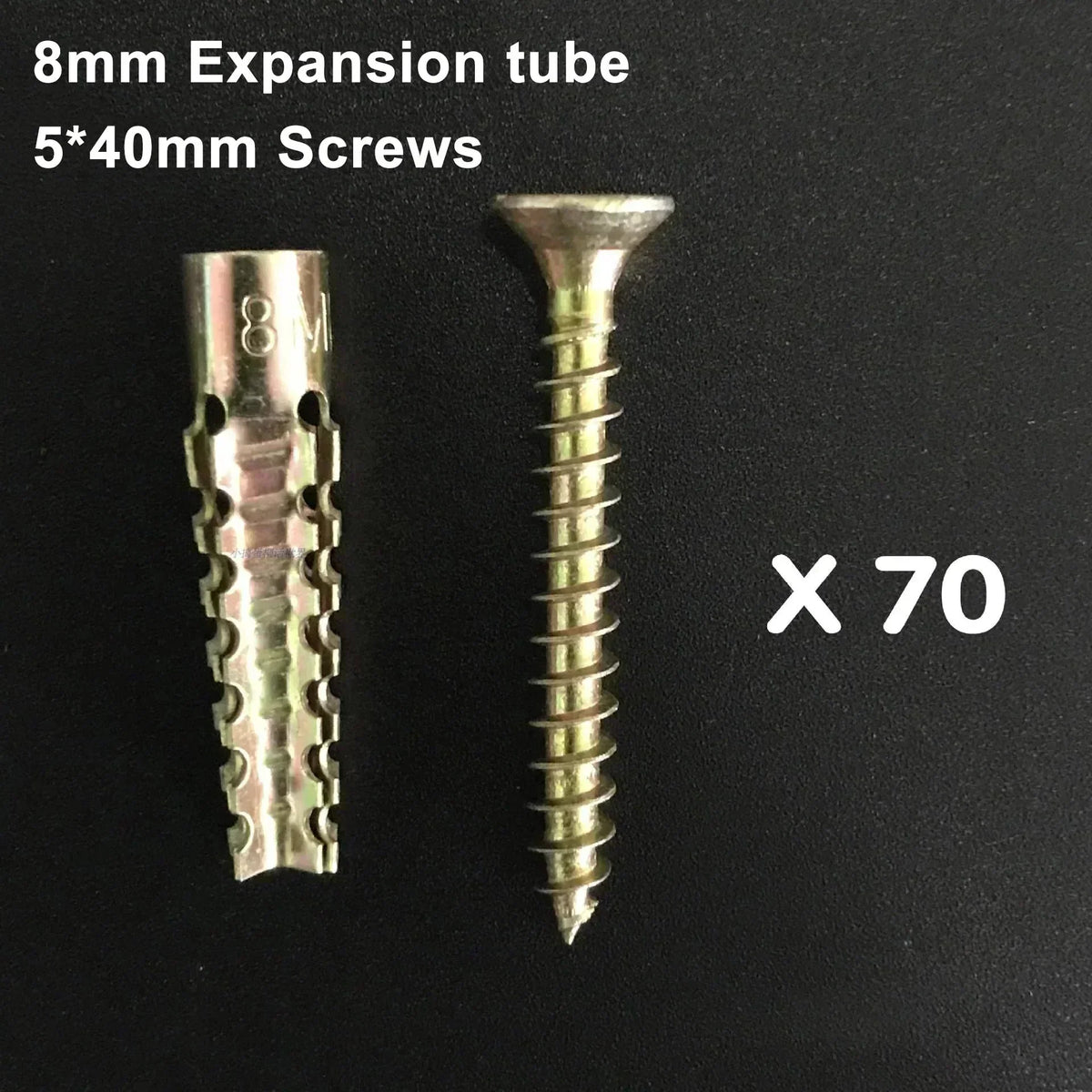 It's on right Upgraded Serrated Iron Expansion Screw for a