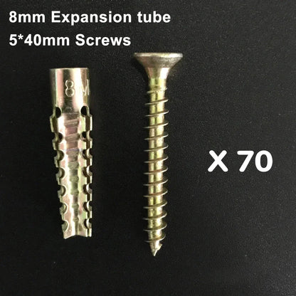 It's on right Upgraded Serrated Iron Expansion Screw for a