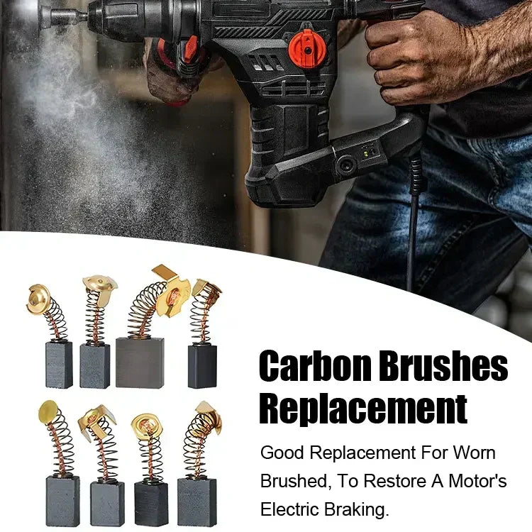 Carbon Brush Set for Electric Tools