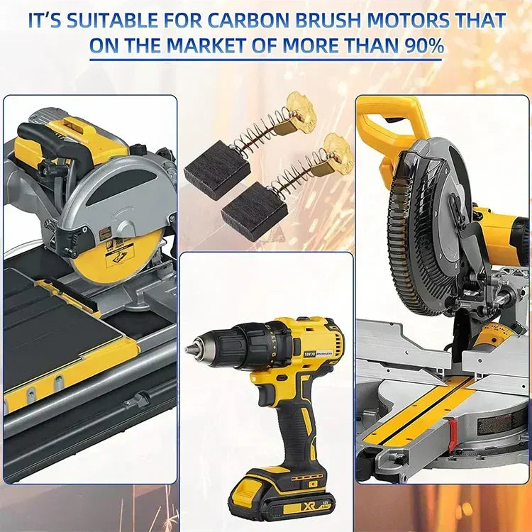 Carbon Brush Set for Electric Tools