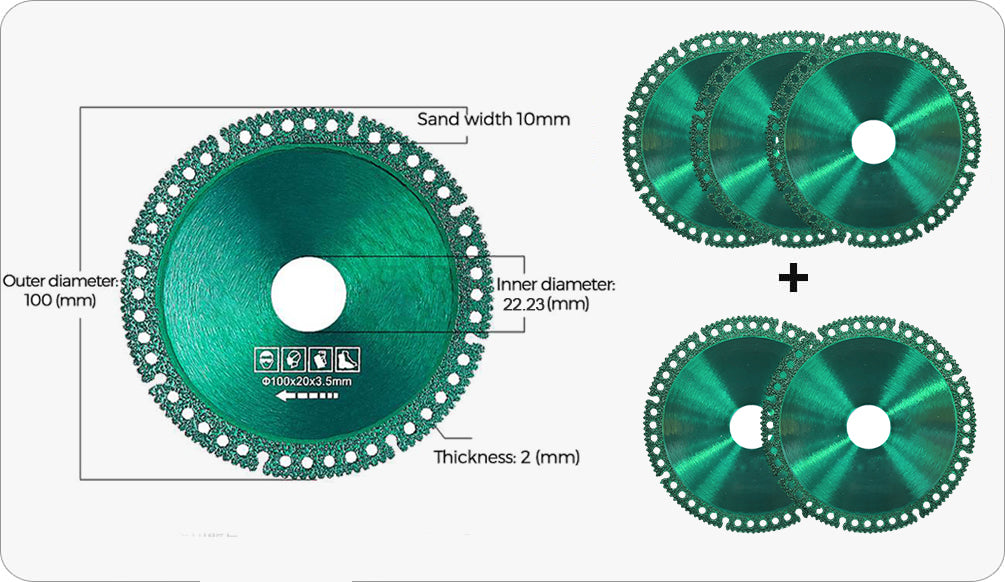 18 PCSComposite Multifunctional Cutting Saw Blade