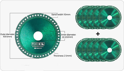 18 PCSComposite Multifunctional Cutting Saw Blade