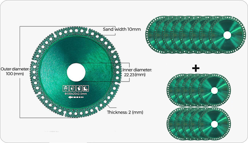 18 PCSComposite Multifunctional Cutting Saw Blade