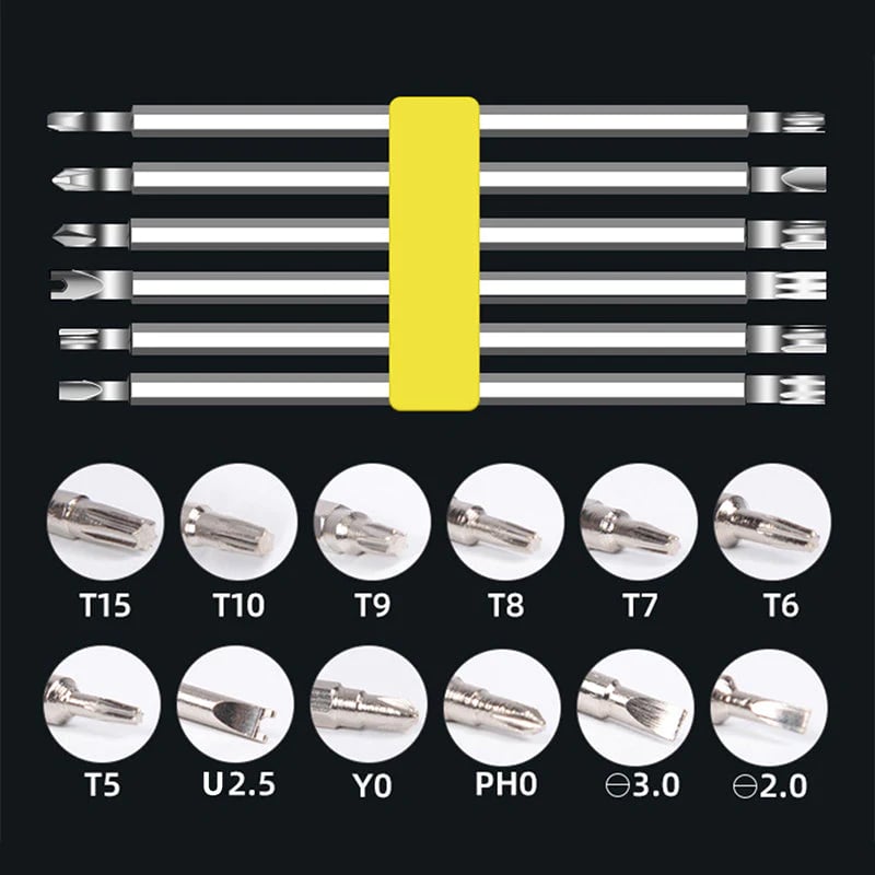 Multifunction screwdriver set