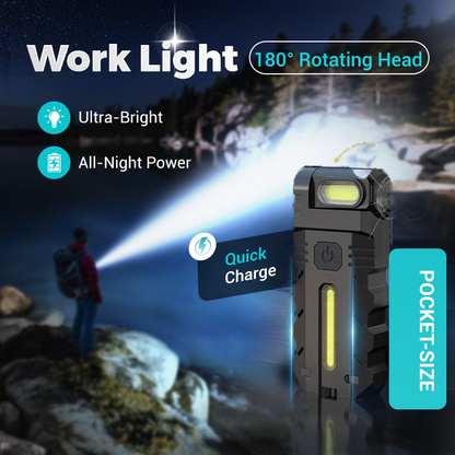 180 Rotating Head LED Work Light