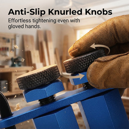 Aluminum Stair Gauge and Framing Square Clamp Precision Marking, Durable Build and Essential for Carpentry