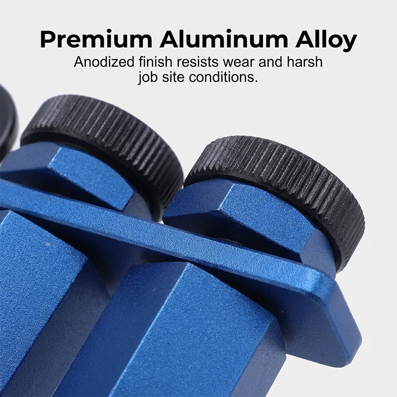 Aluminum Stair Gauge and Framing Square Clamp Precision Marking, Durable Build and Essential for Carpentry