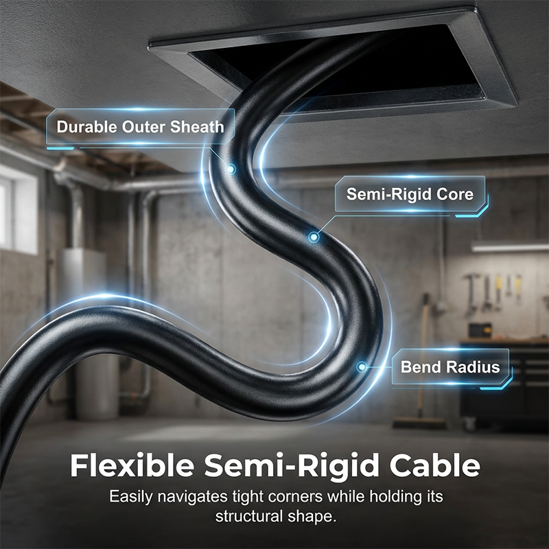water-resistant Industrial Endoscope Camera with 4.3" IPS Screen