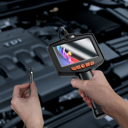water-resistant Industrial Endoscope Camera with 4.3" IPS Screen