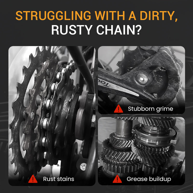 Deep-Cleaning and Rust-Resistant Bicycle Chain Cleaner
