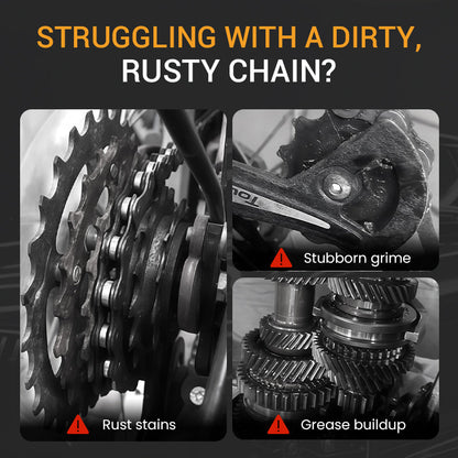 Deep-Cleaning and Rust-Resistant Bicycle Chain Cleaner