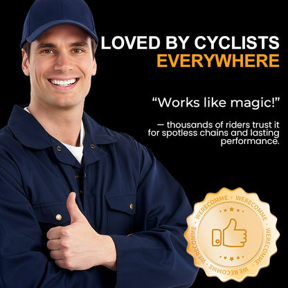 Deep-Cleaning and Rust-Resistant Bicycle Chain Cleaner