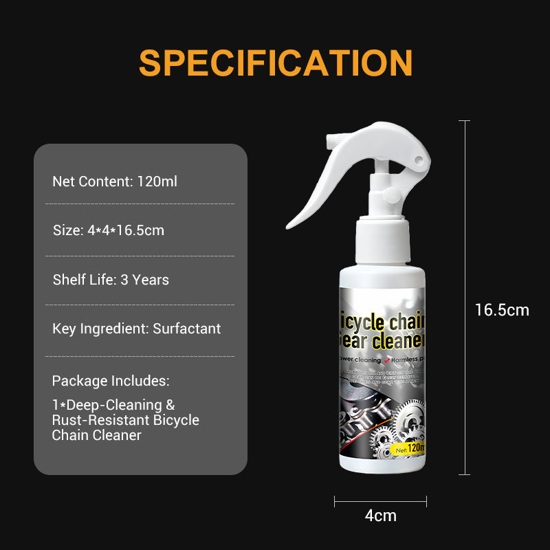 Deep-Cleaning and Rust-Resistant Bicycle Chain Cleaner