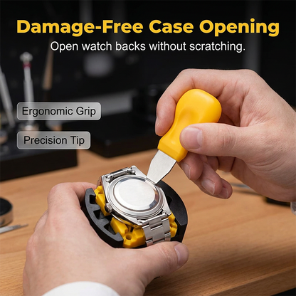 Complete 72-Piece Watch Repair Kit Precision tools, organized case and universal fit Fix, adjust and revive any watch