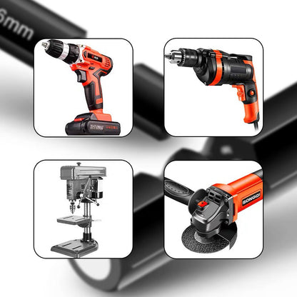 Diamond Drill Bits Set 516mm sizes, hex shank fits most drills. Dry or wet use smooth, precise holes every time